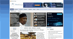 Desktop Screenshot of medafricatimes.com